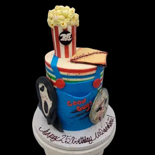 Horror movie cake!