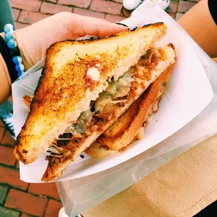 Short rib grilled cheese
