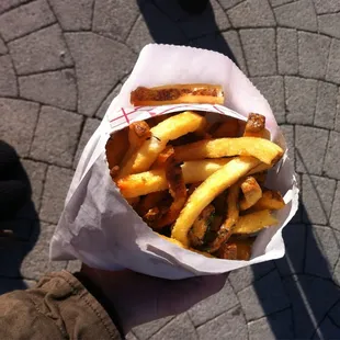 Yummy truffle fries!