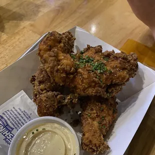 Chicken tendies! So so delicious