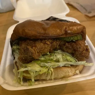 Double Fried Chicken Sandwich