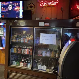 They have an atm, beer and TVs