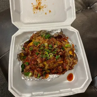Loaded Potato! Absolutely delicious!
