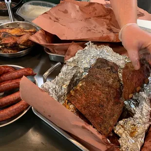 The Saturday special is BBQ. Ok!