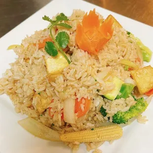 Thai Fried Rice with Tofu