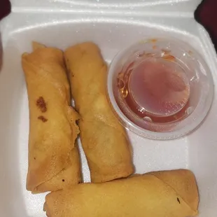 Vegetable spring rolls