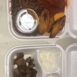 Waakye Combo