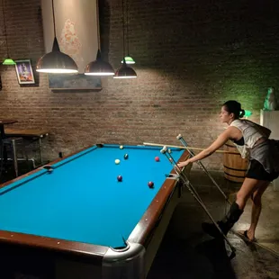 Awesome pool table