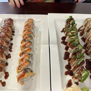 Left to right: Kevin's, Darin's, Alaskan, and Monster