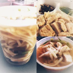 Japanese chicken udon