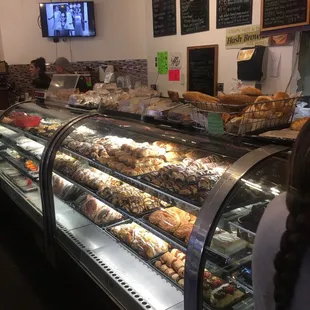 interior, bagels