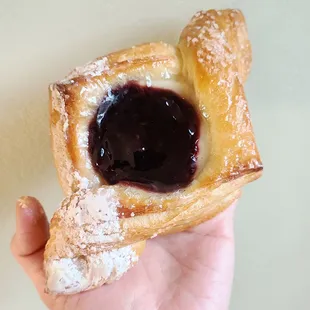 Marionberry cream cheese croissant