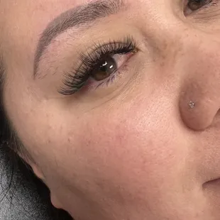 Hybrid Eyelash Extensions