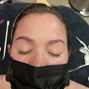 Eyebrow Lamination