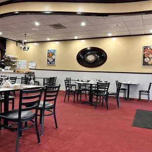 sushi and sashimi, interior
