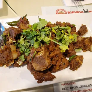 Mutton pepper fry