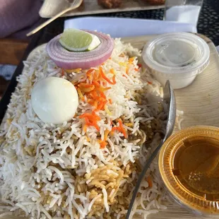 Hyderabad Chicken Dum Biryani