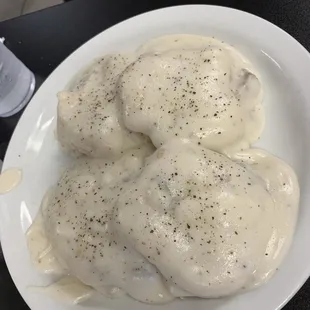 Full order biscuits and gravy
