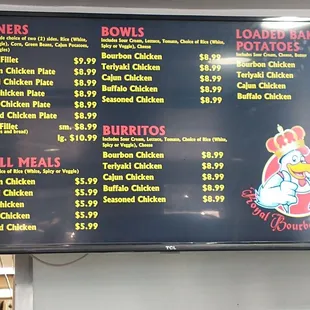 Menu Board 1
