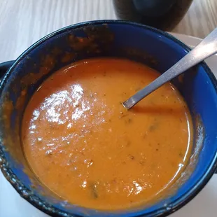 Tomato bisque soup