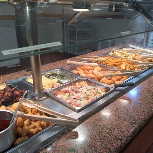 Delicious hot foods!