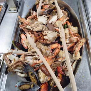 Delicious shell seafood...
