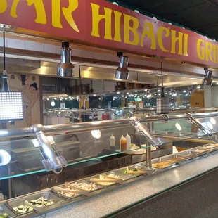 Hibachi grill open!