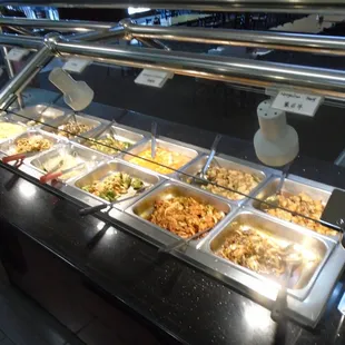 Entree type lunch items...