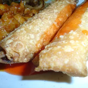 Egg rolls.