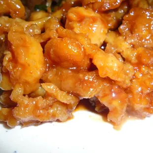 Orange chicken.