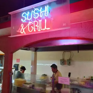 Delicious fresh foods at Hibachi Grill!