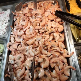 Delicious shrimp with awesome cocktail sauce! #Yum