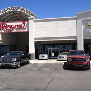 Two Sierra's ready to go.