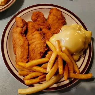 My chicken strips meal