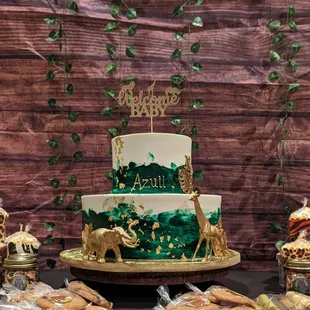 Safari Theme cake