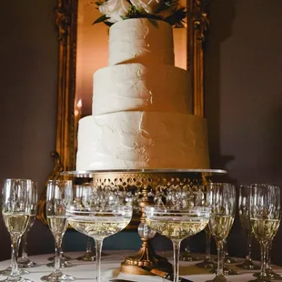 Our wedding cake was perfect!