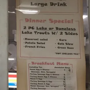 Some of Royal Carryout food specials