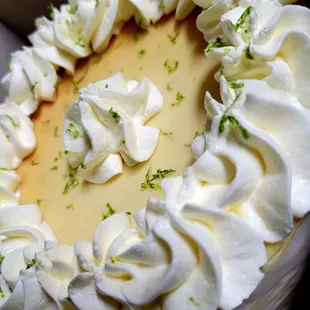 Key lime cheesecake