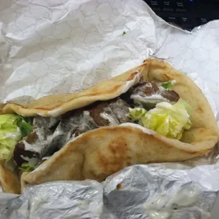 Gyro on Pita