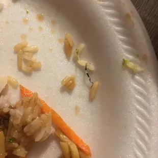 This is some kind of medal in my food