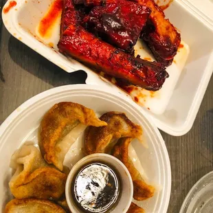 6. Fried Dumplings 10. BBQ Spare Ribs