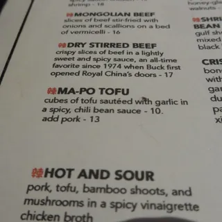 Ma-Po Tofu