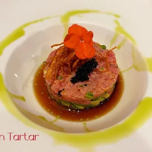 salmon tartar