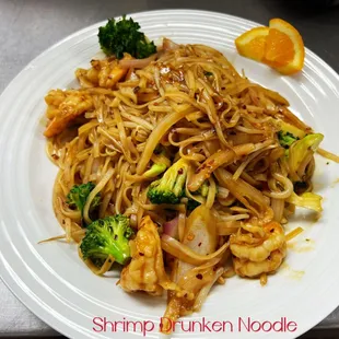 Shrimp Drunken Noodle