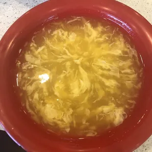 Egg drop soup