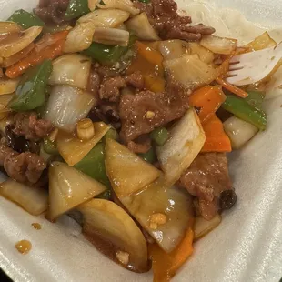 N3. Flat Noodles in Black Bean Sauce