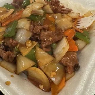 N3. Flat Noodles in Black Bean Sauce