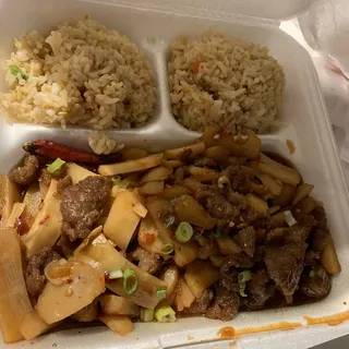 B6. Beef in Garlic Sauce