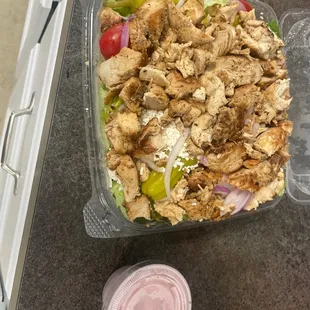 Greek Chicken Pita