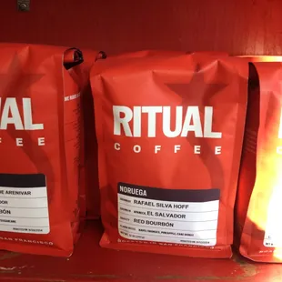 we do carry some beans from Ritual...among other local favorites...
